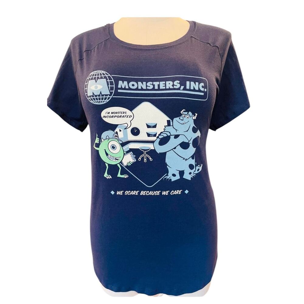 Torrid Disney Pixar Monsters Inc Mike & Sully We Scare Graphic Tee T shirt 1X‎
